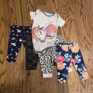 Colorful Baby Clothing Set